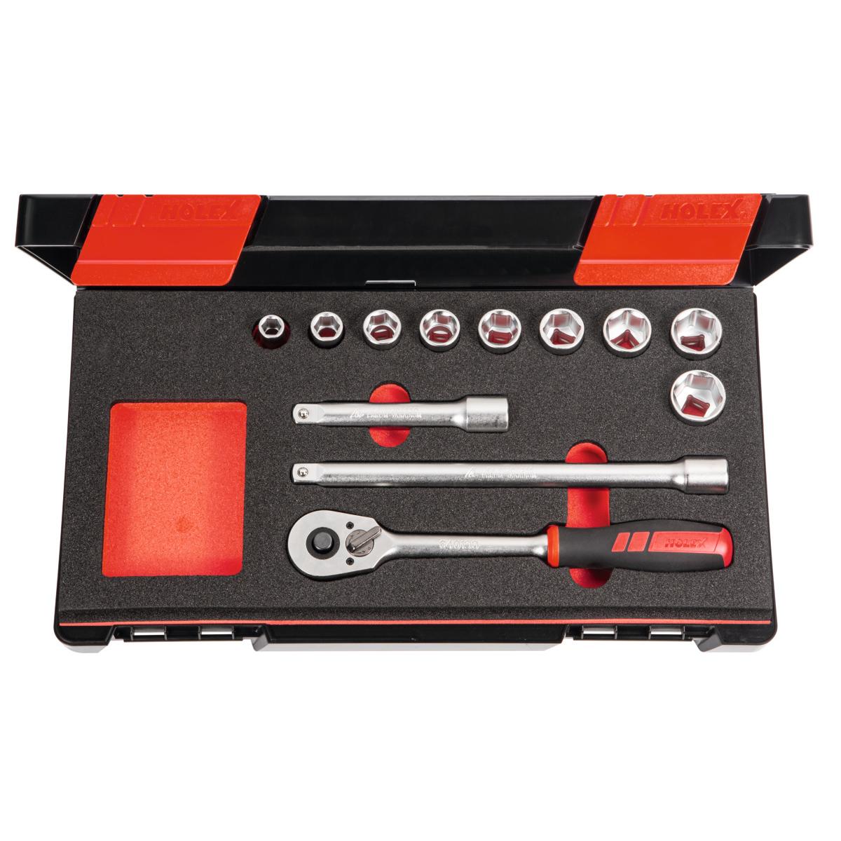 SOCKET SET 1/2 12PCS SOCKET SET 1/2 12PCS